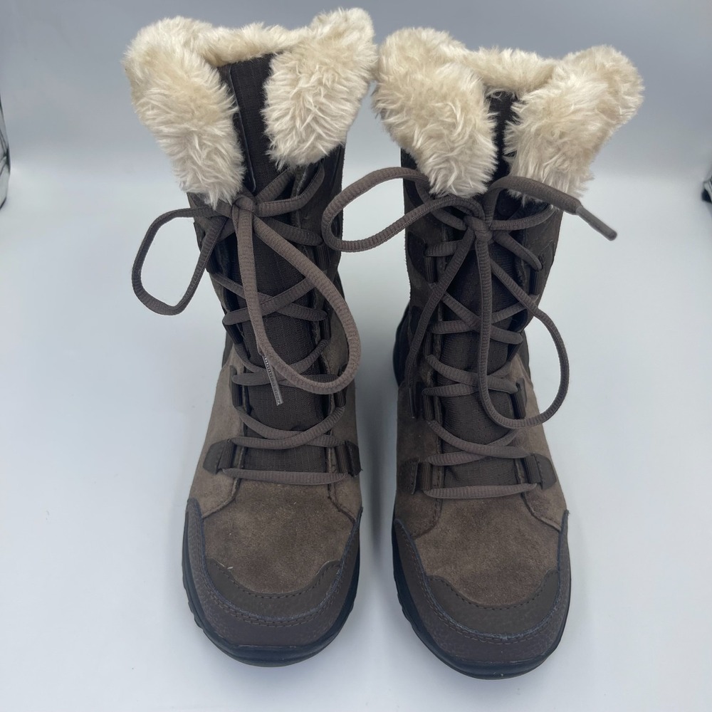 Columbia Ice Maiden II Women's 5.5 Brown Waterproof Winter Snow Boots